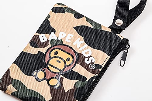 A Bathing Ape® 2021 AUTUMN/WINTER COLLECTION Stroll Tote & Mini Wallet กระเป๋าถือพร้อมสายสะพาย และกระเป๋าใบเล็ก