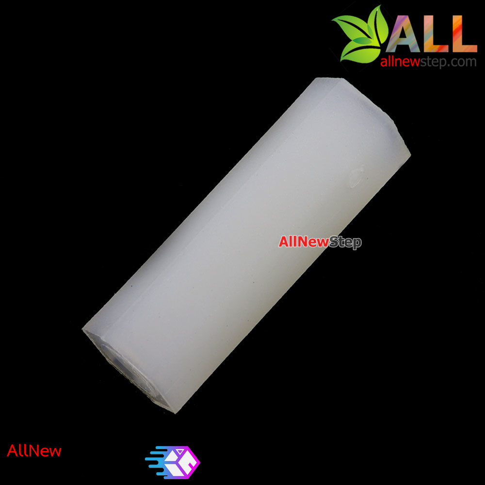 M2.5 เสาน็อตไนลอน NUT Nylon M2.5 ขนาด 15mm สีขาว จำนวน 1 ชิ้น