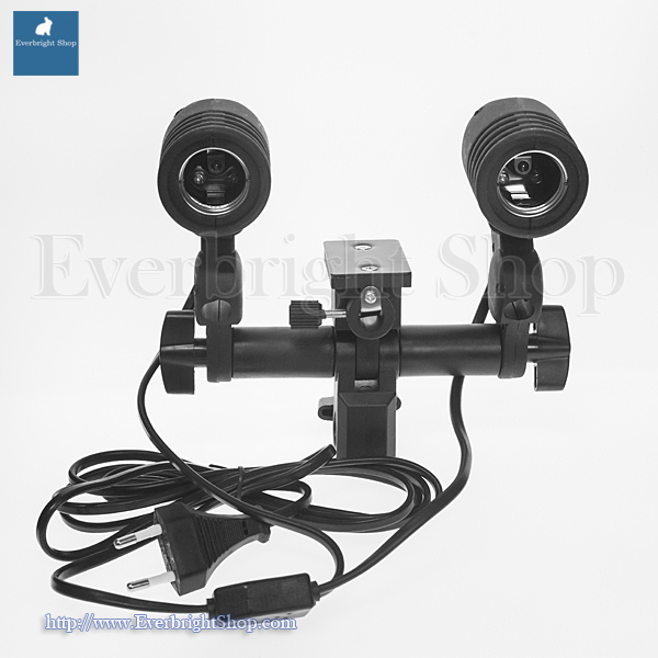 Twin Lamp Bulb Holder E27 Socket