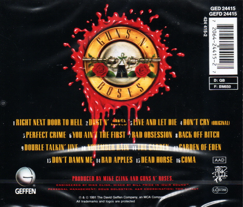 CD,Guns N' Roses - Use Your Illusion I (Guns N Roses)