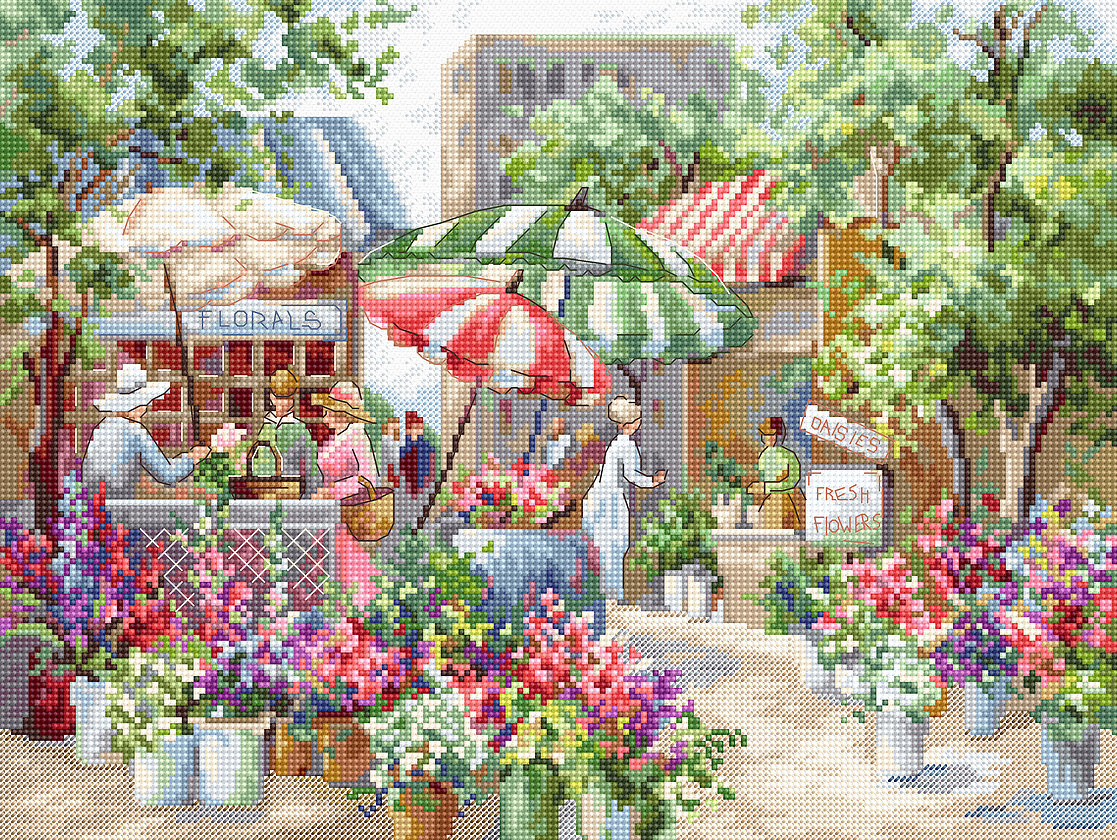 Letistitch ชุดปัก Flower Market