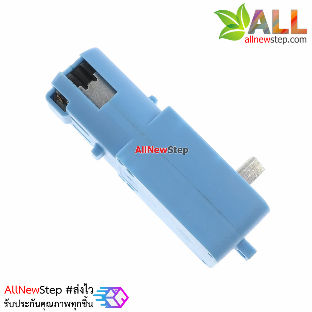 มอเตอร์ 3-6V เกียร์มอเตอร์เฟืองโลหะ 1 แกน ทดรอบ 1:90