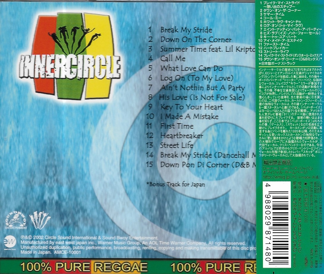 CD,Inner Circle - Log On (2002)(Japan)