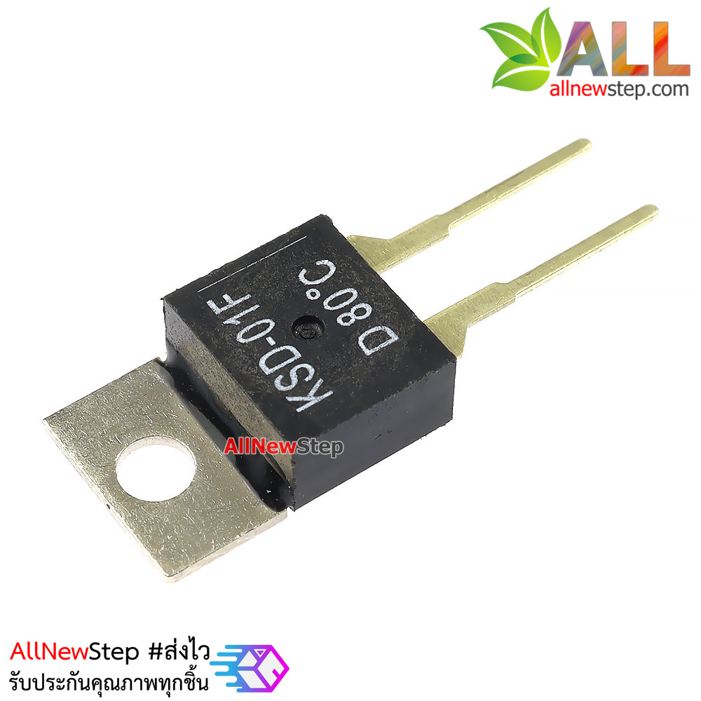 KSD-01F/JUC-31F สวิตช์ความร้อน Thermostat 80 องศาเซลเซียส Normally closed-D-over-temperature disconnect