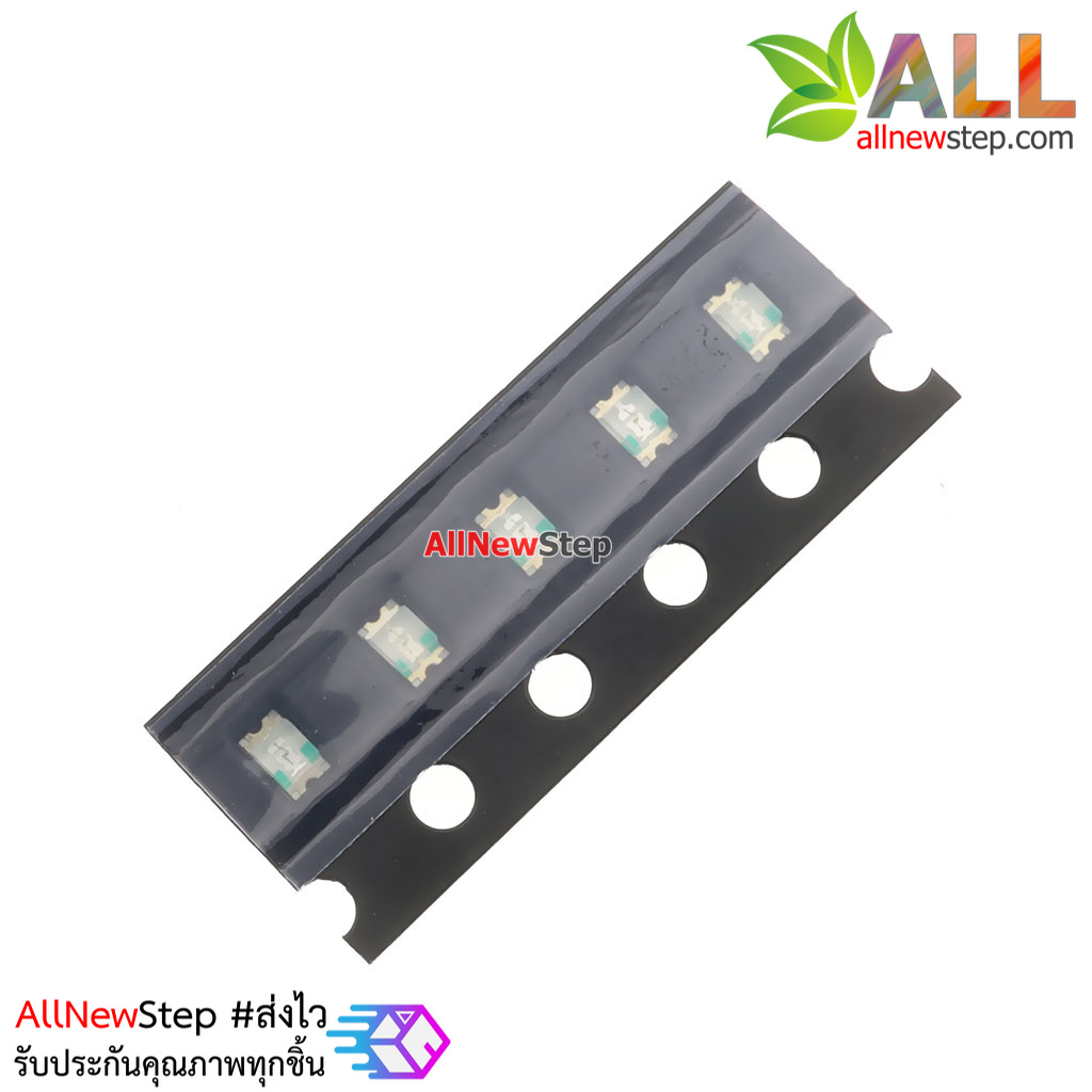 LED แบบ SMD สีเขียว จำนวน 5 ดวง