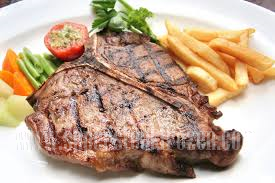 สเต็กเนื้อทีโบน สำหรับโรงแรมหรือภัตตาคาร แพ็คละ 4 ชิ้น