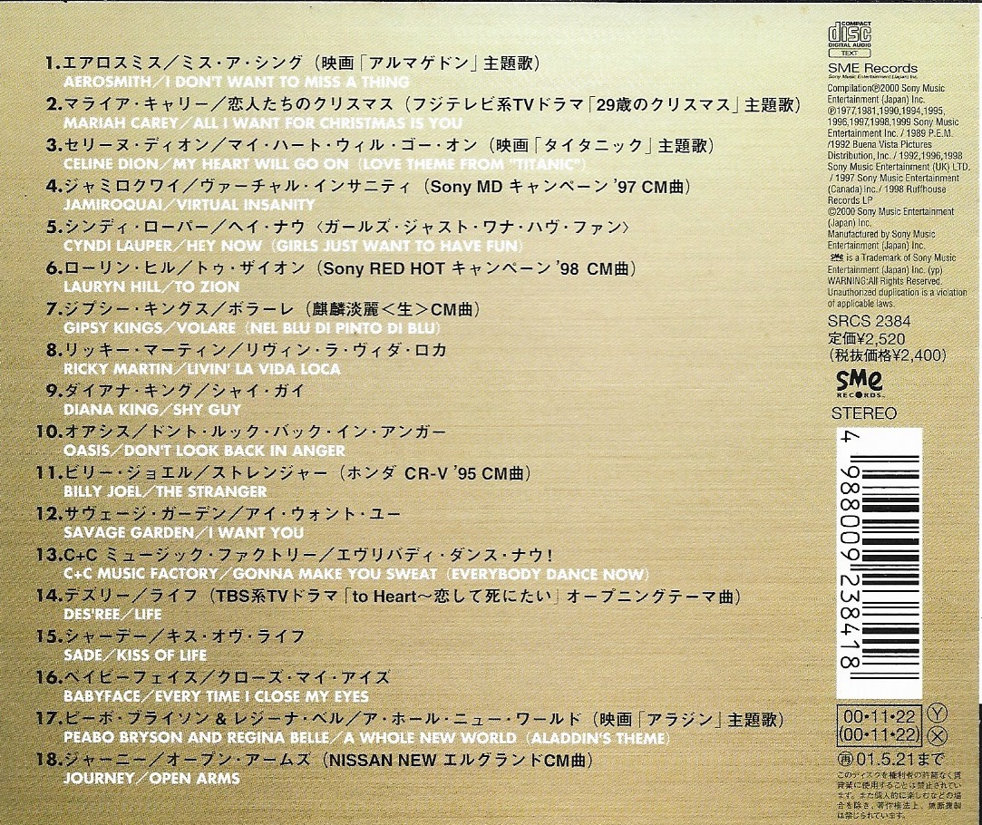 Used CD,Max Best (A)(Various Artists)(2000)(Japan)