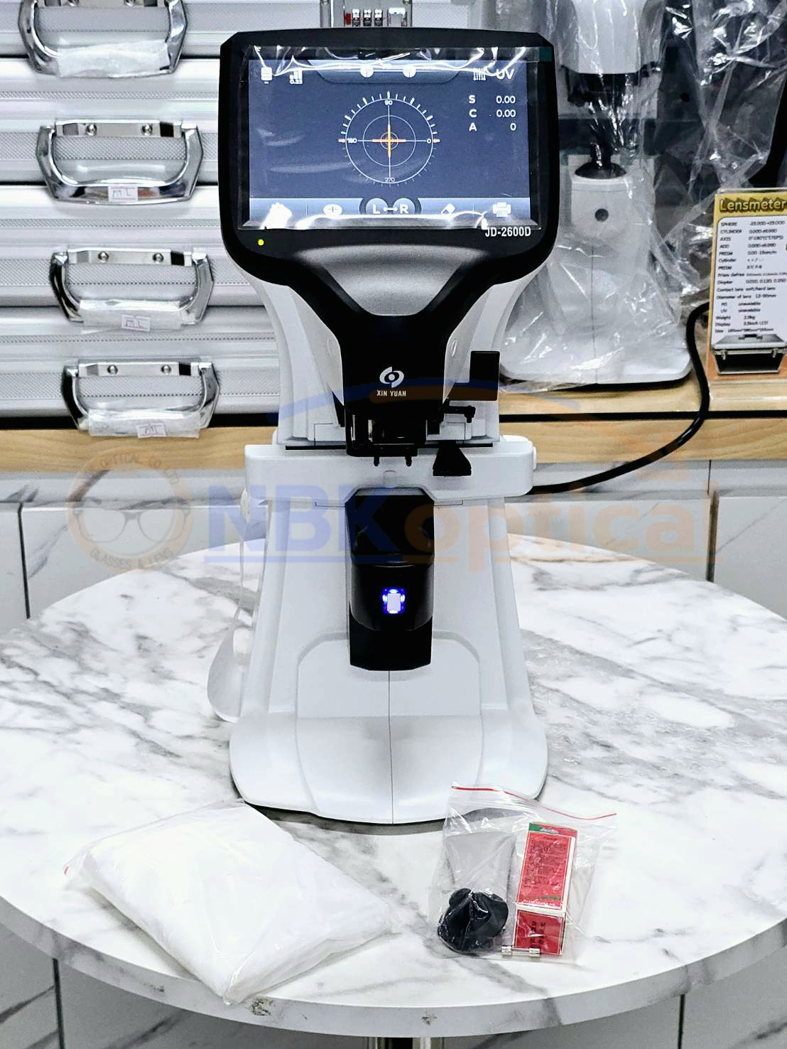 เครื่องเช็คเลนส์ออโต้ JD2600 D Print + UV ++