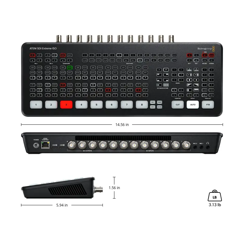 Blackmagic Design ATEM SDI Extreme ISO Switcher
