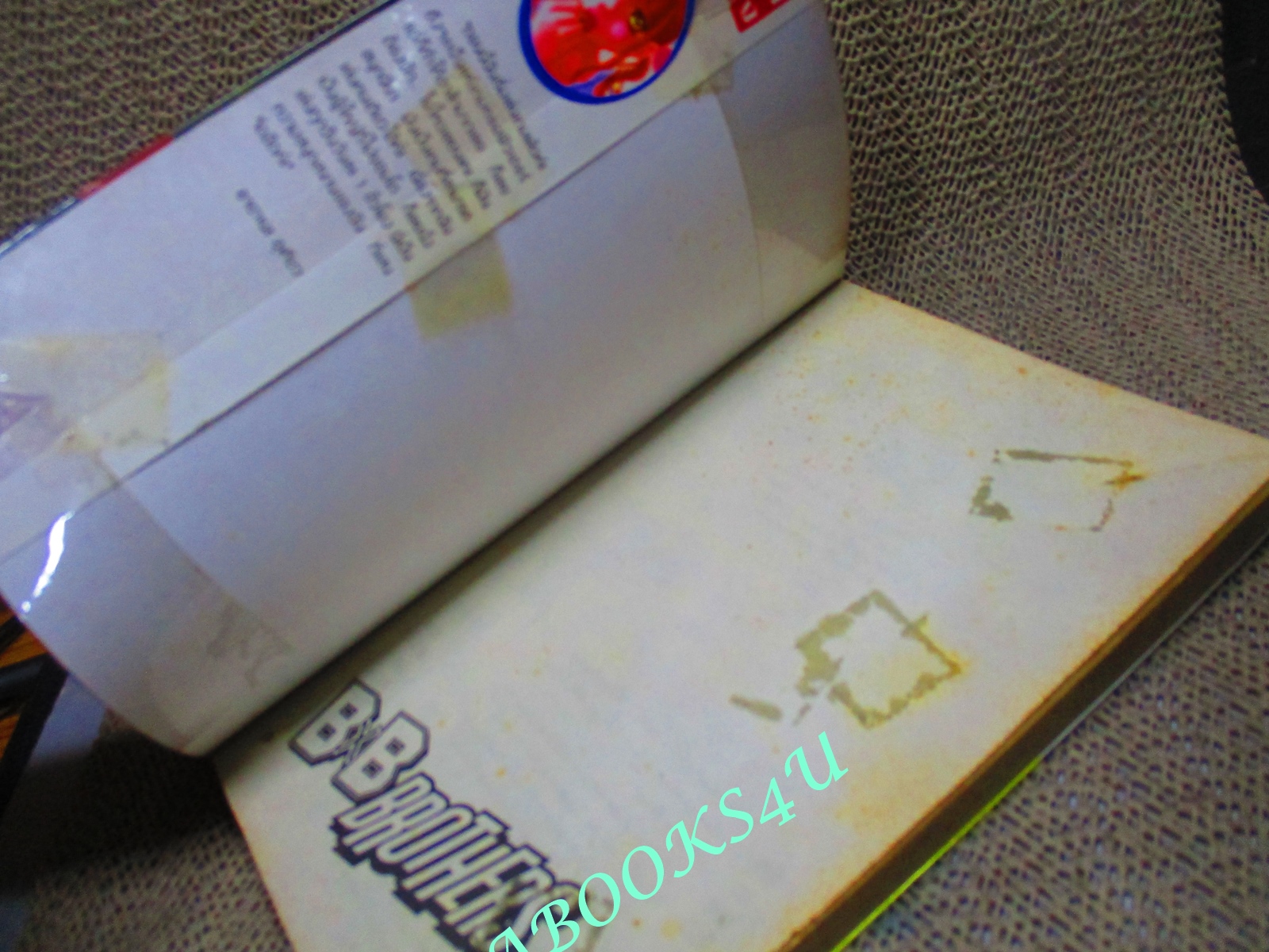 การ์ตูนบ้าน BxB BROTHER เล่ม09 โดย Ayane Ukyo สนพ.บงกช ห่อปกติดเทป