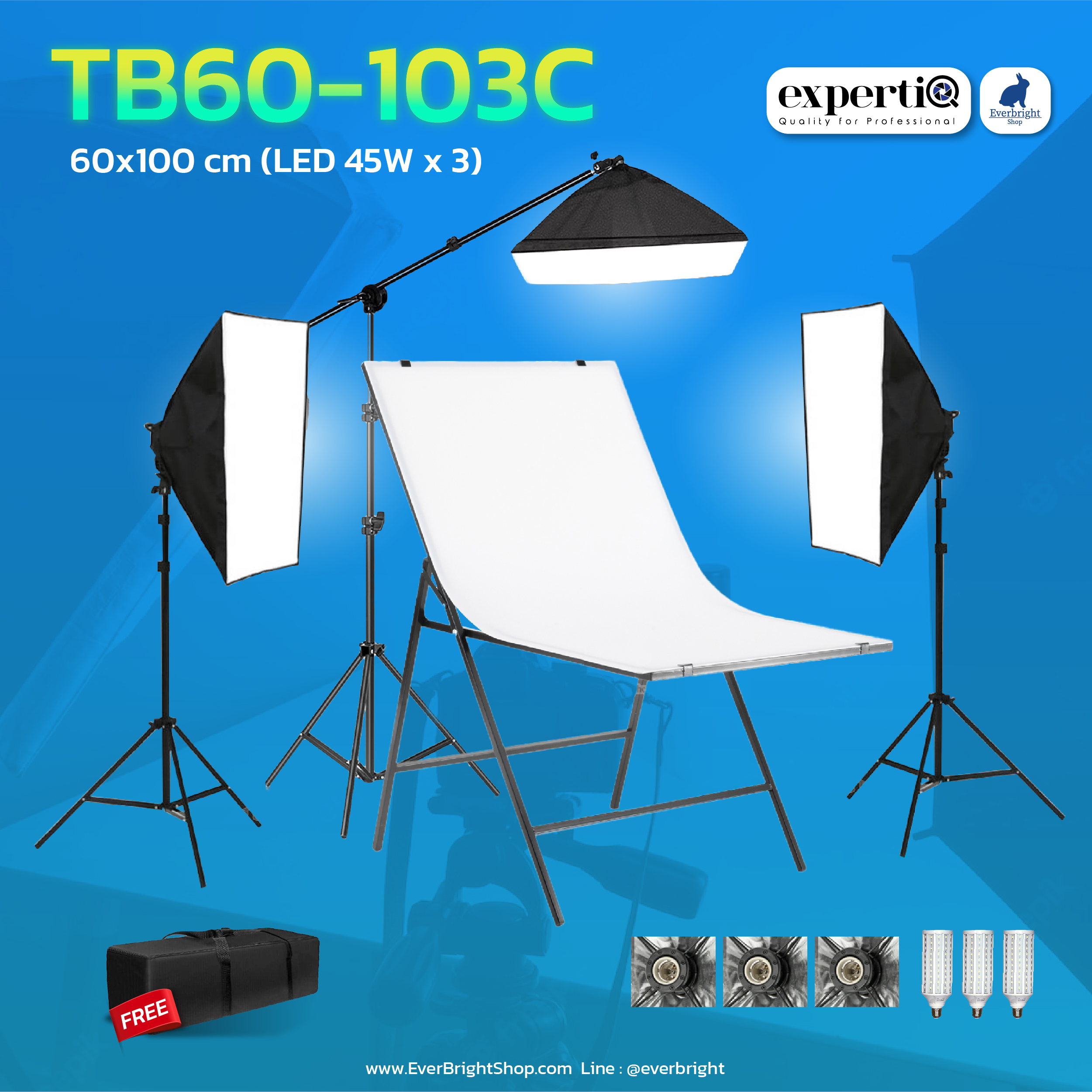 TB-60A Photo Shooting Table 60x100cm