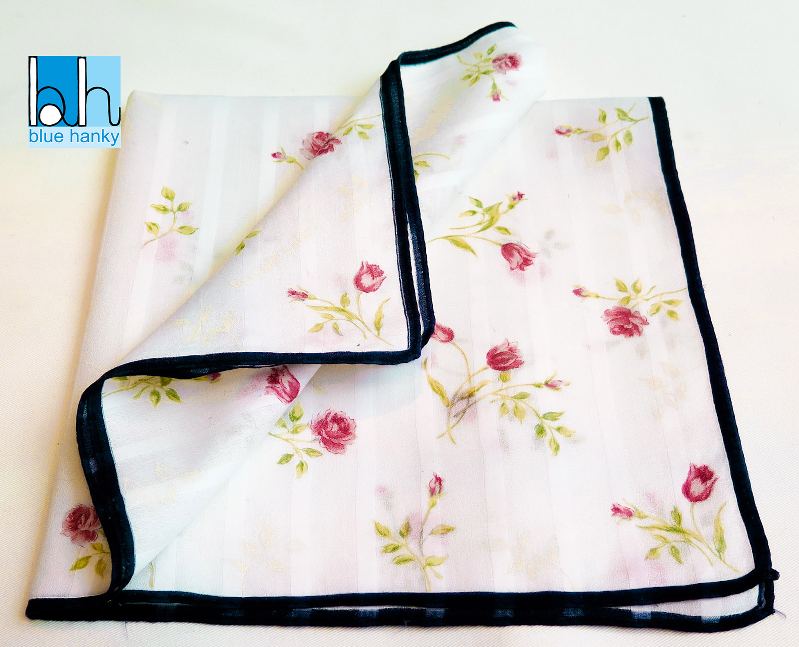 #205 19" ผ้าเช็ดหน้ามือ2 สภาพดี ผ้าเช็ดหน้าผืนใหญ่