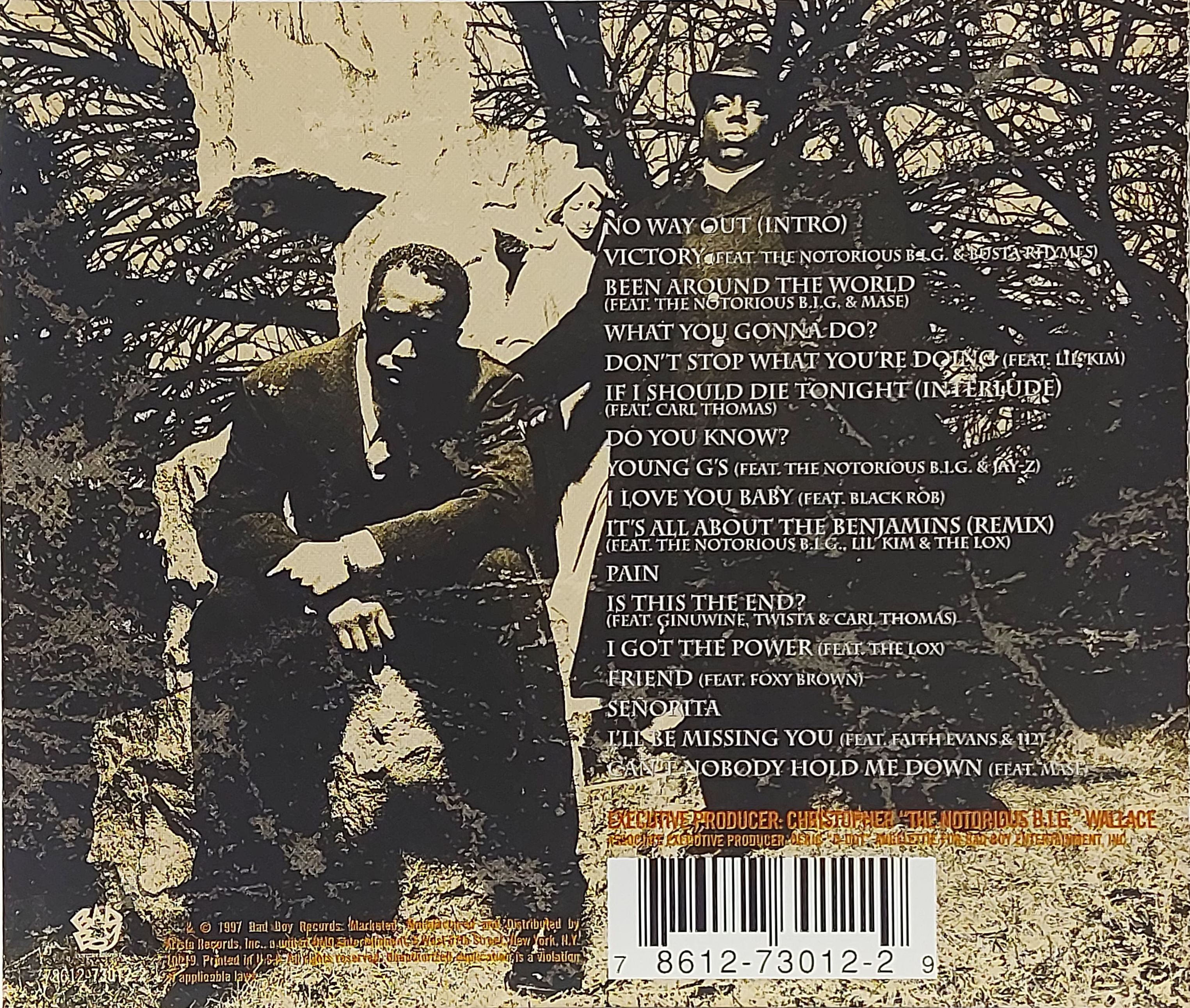 Used CD,Puff Daddy & The Family - No Way Out (C)(1997)(USA)