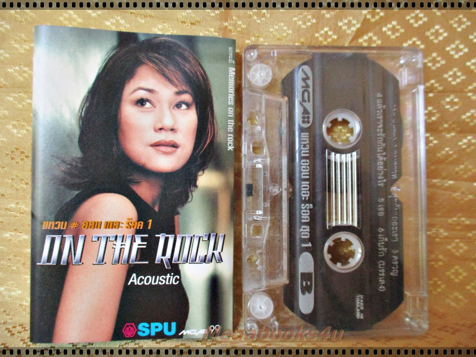 เทปเพลงไทยสากล แหวน ฐิติมา สุตสุนทร อัลบั้ม ON THE ROCK ACOUSTIC NO.1