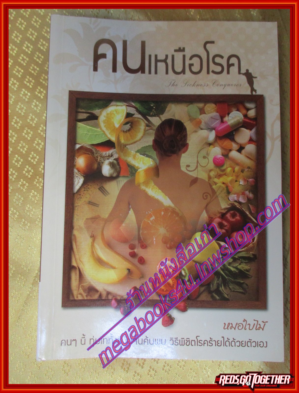 คนเหนือโรค โดย หมอใบไม้ (มือสอง) (สภาพ85-95%)