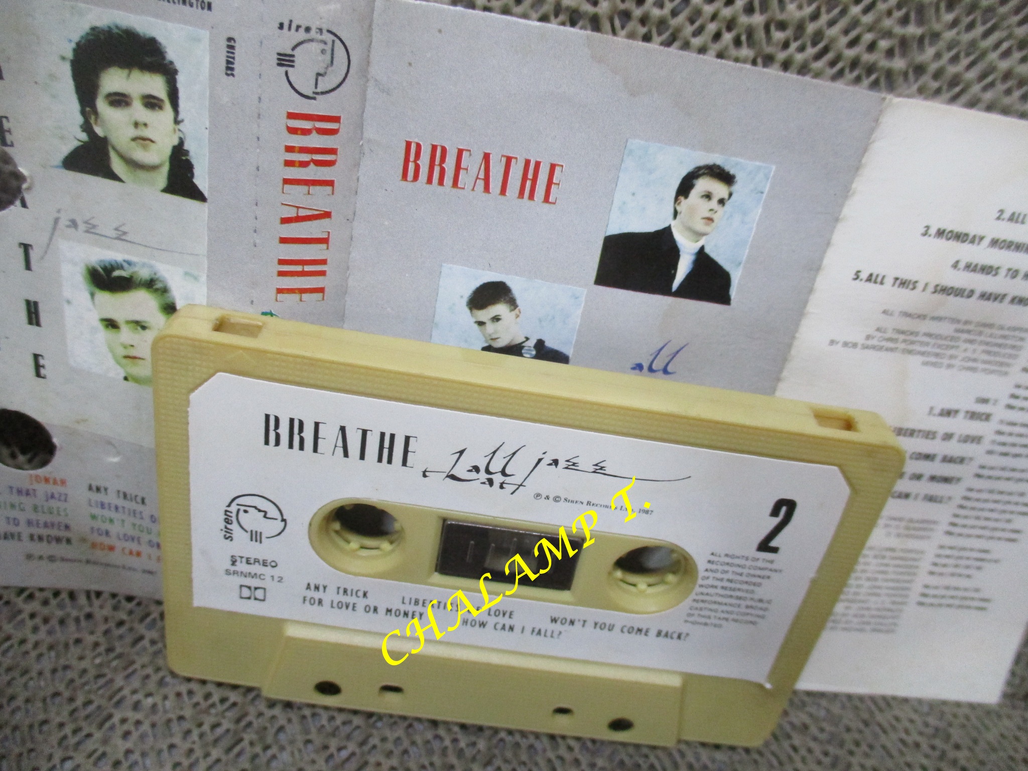 เทปเพลงสากล Breathe - All That Jazz