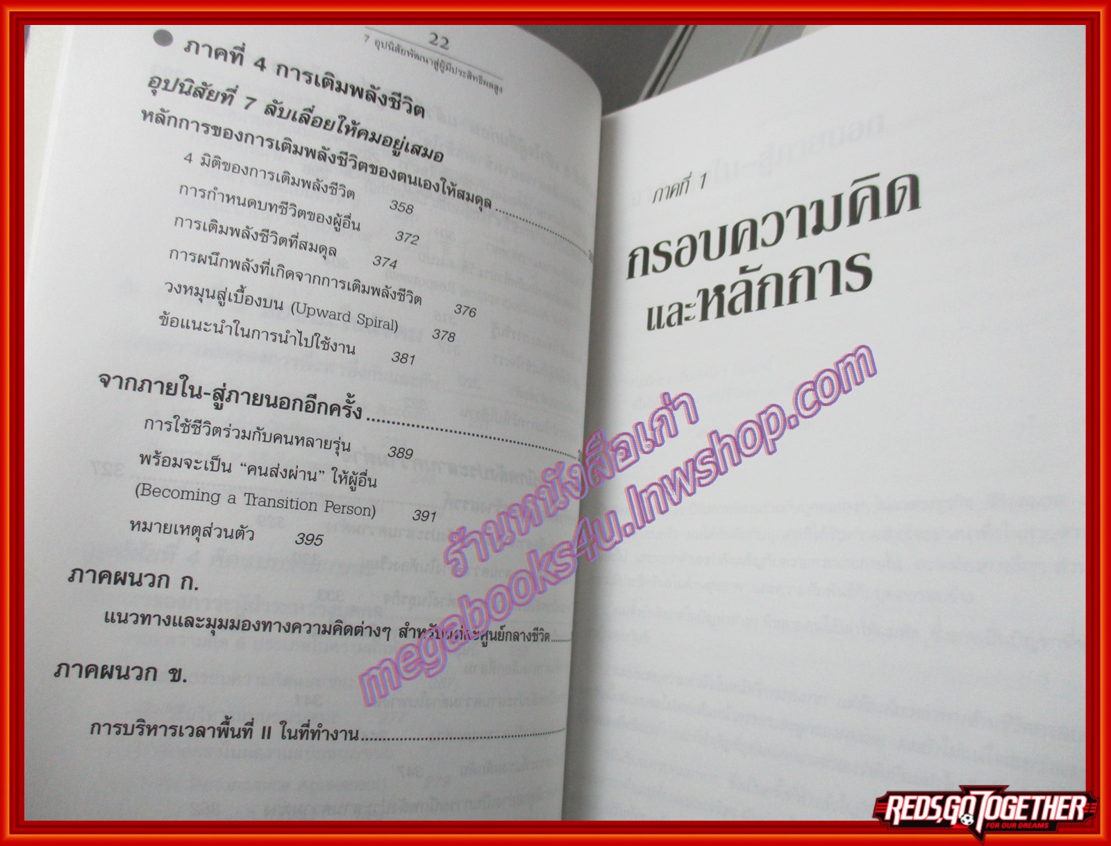 7 อุปนิสัยพัฒนาสู่ผู้มีประสิทธิผลสูง บทเรียนล้ำค่าสำหรับผู้ที่ต้องการปรับเปลี่ยนตัวเอง (มือสอง) (สภาพ85-95%)