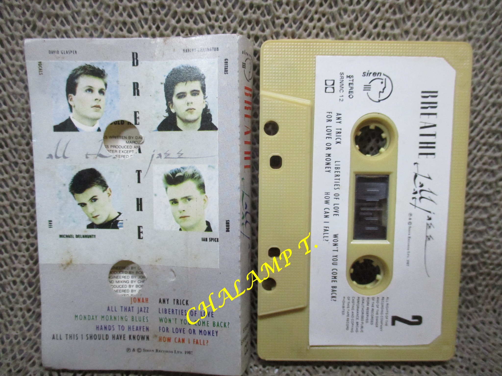 เทปเพลงสากล Breathe - All That Jazz