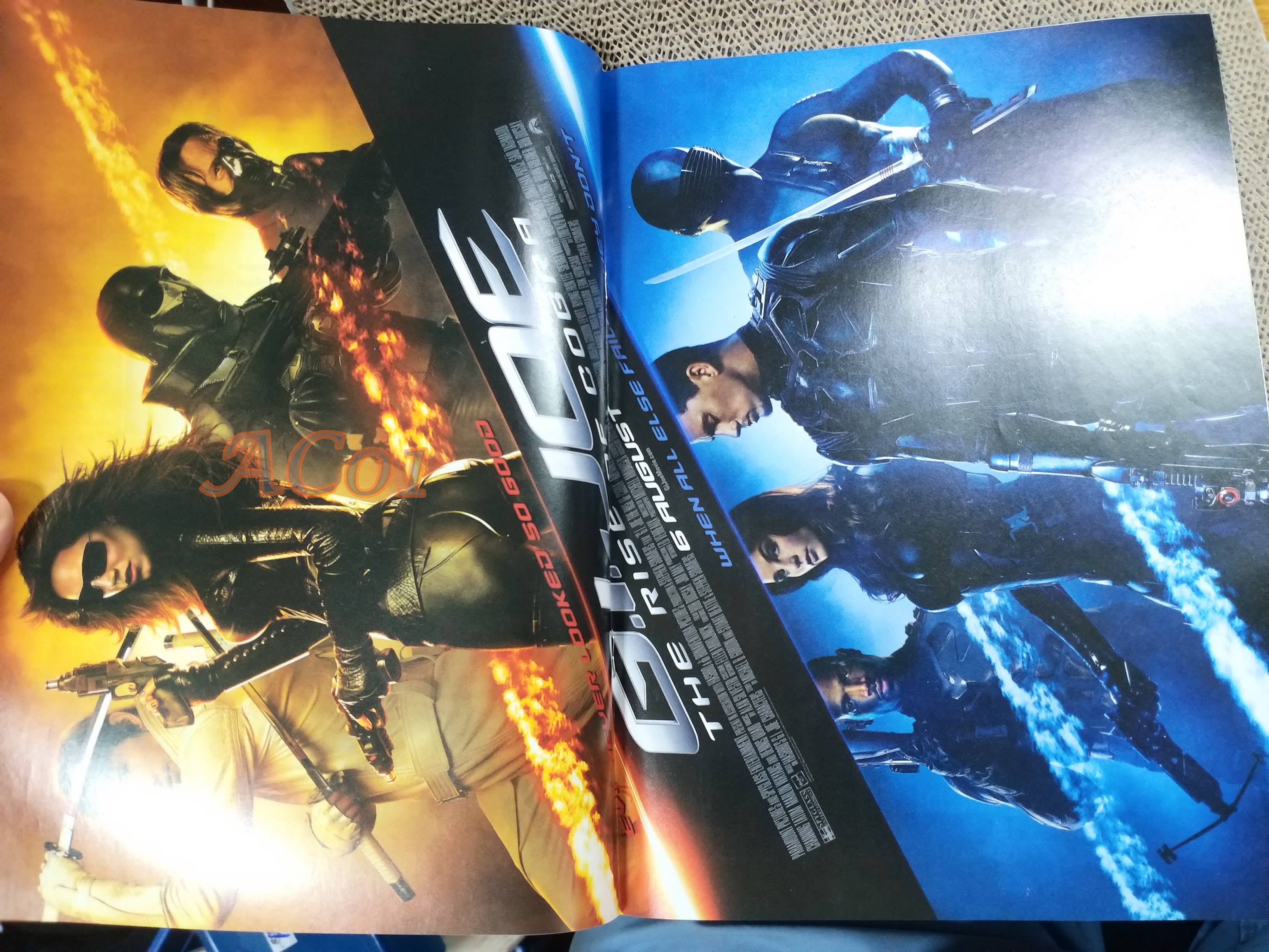 นิตยสารเอนเตอร์เทน Entertain ฉบับที่1044 ปี2552 ปก G.I.JOE โปสเตอร์เรื่อง G.I.JOE