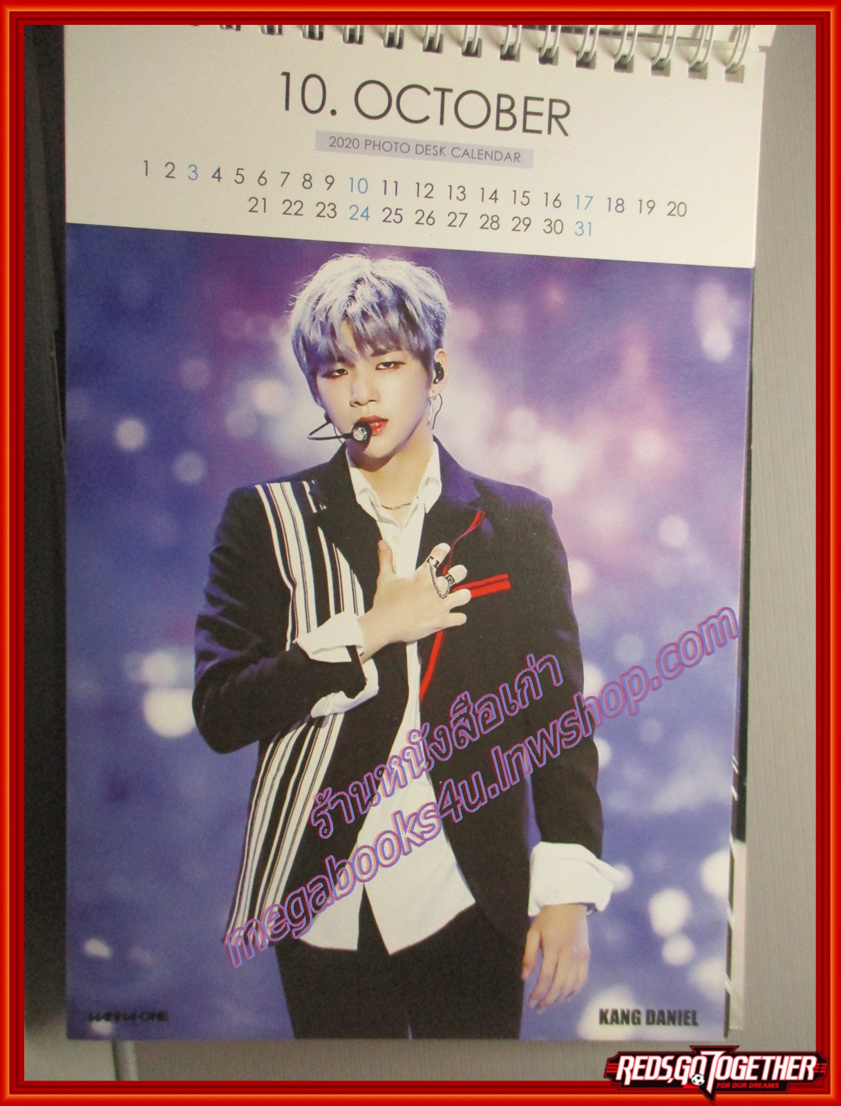 ปฏิทินดาราเกาหลี KANG DANIEL ปี 2019 2020 สภาพดี ไม่ใช้งาน