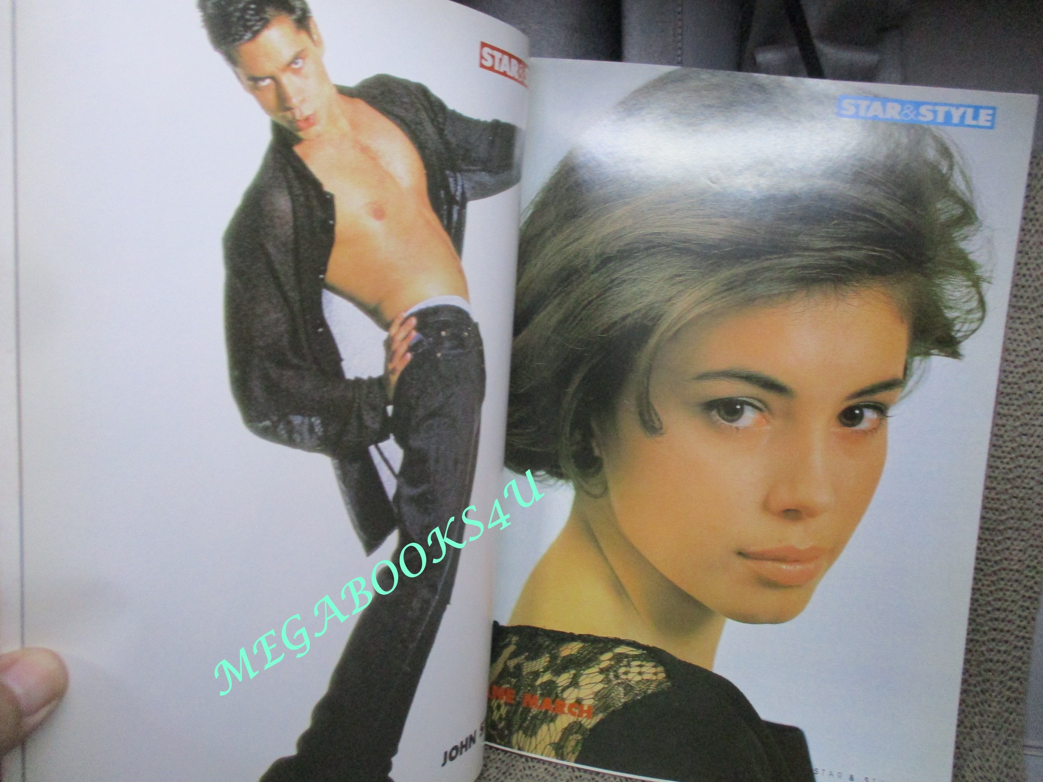 นิตยสารSTAR&STYLE ฉบับ49 ปี2538 มีโปสเตอร์ขนาดใหญ่