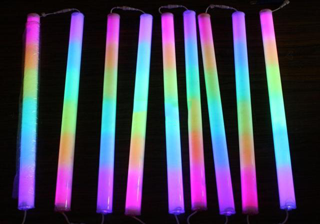 ไฟแท่ง LED 7 สี หลอดขุ่น (ยาว 1 ม.)