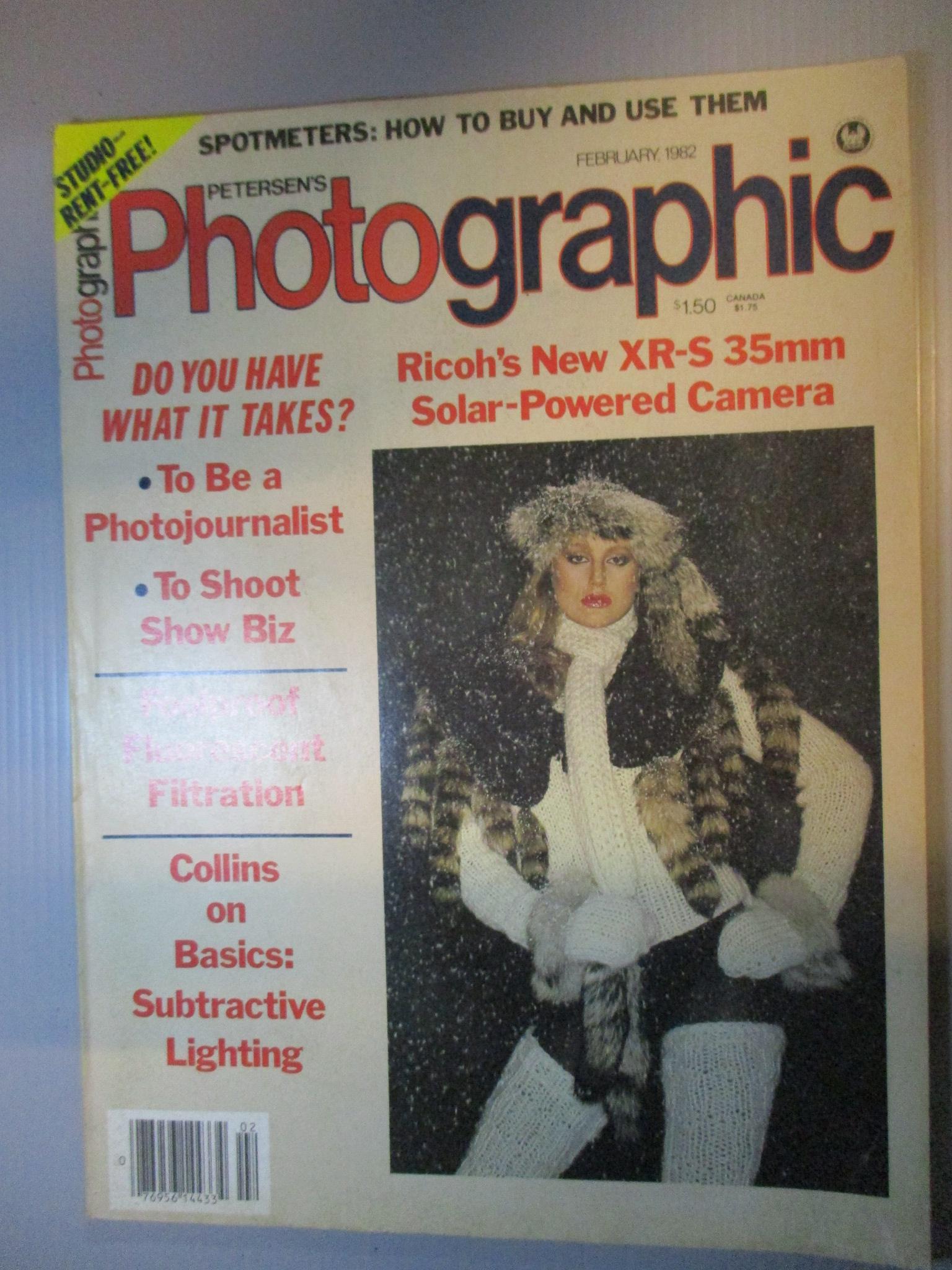 นิตยสารกล้องและการถ่ายภาพ PHOTOGRAPHIC ฉบับเดือน FEB 1982