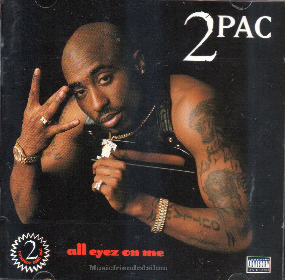 CD,2PAC - All Eyez On Me (2CD)(1996)(UK)