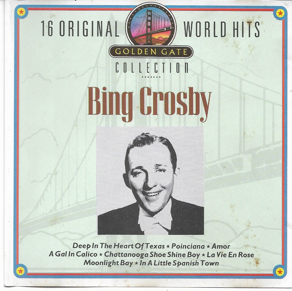 Used CD,Bing Crosby - 16 Original World Hits (B)(1989)(Germany)