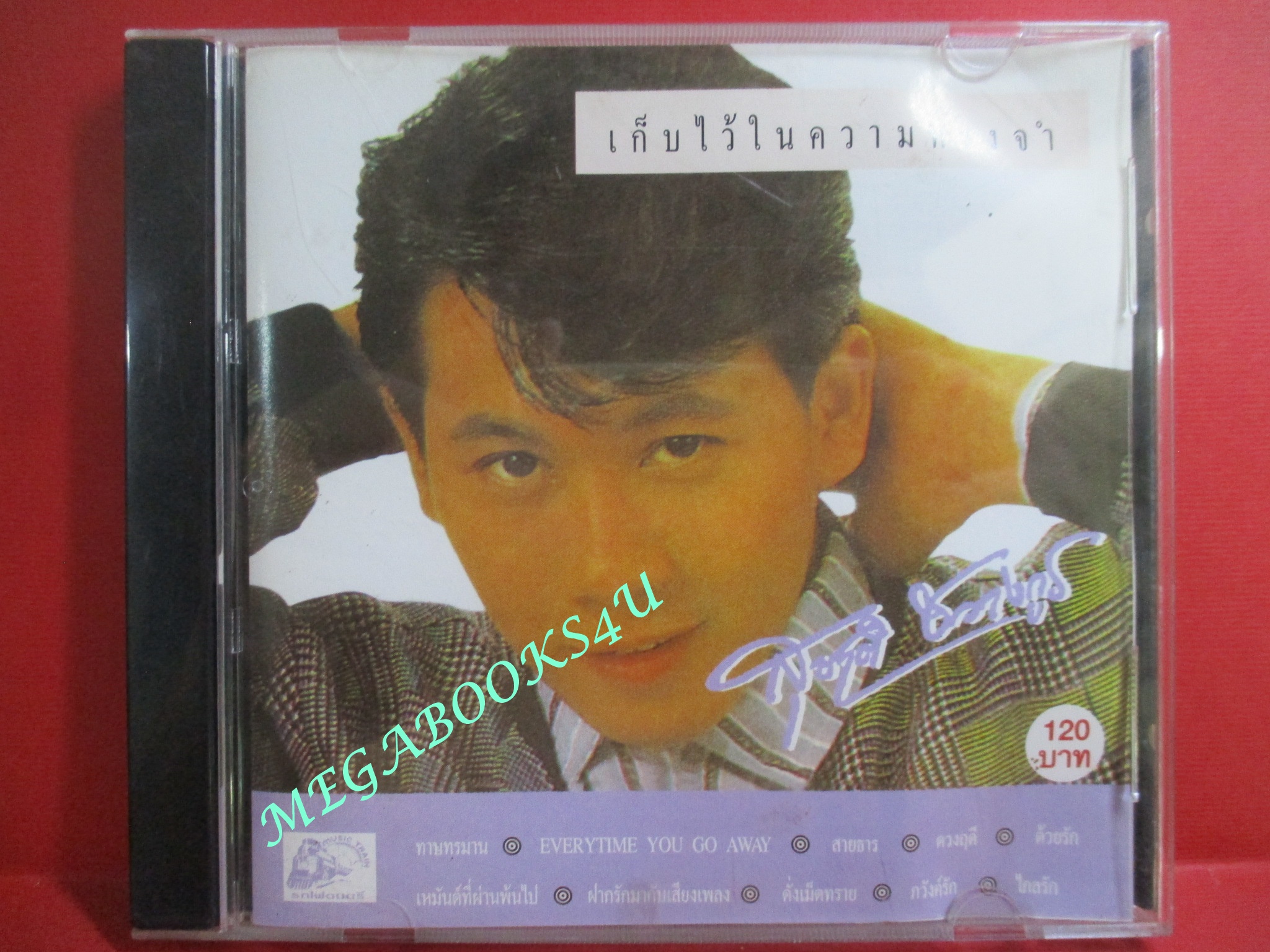ซีดีเพลงไทยสากล สุชาติ ชวางกูร อัลบั้ม รวมฮิต (เก็บไว้ในความทรงจำ) // ปก และ แผ่นมีรอยเล็กน้อย