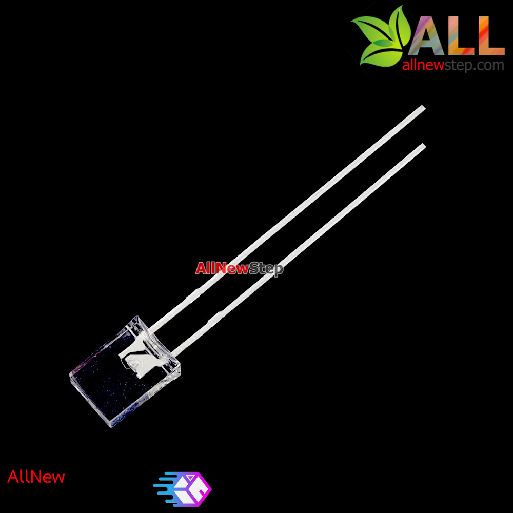 LED แบบเหลี่ยม LED เหลี่ยม สีเหลือง จำนวน 5 ชิ้น