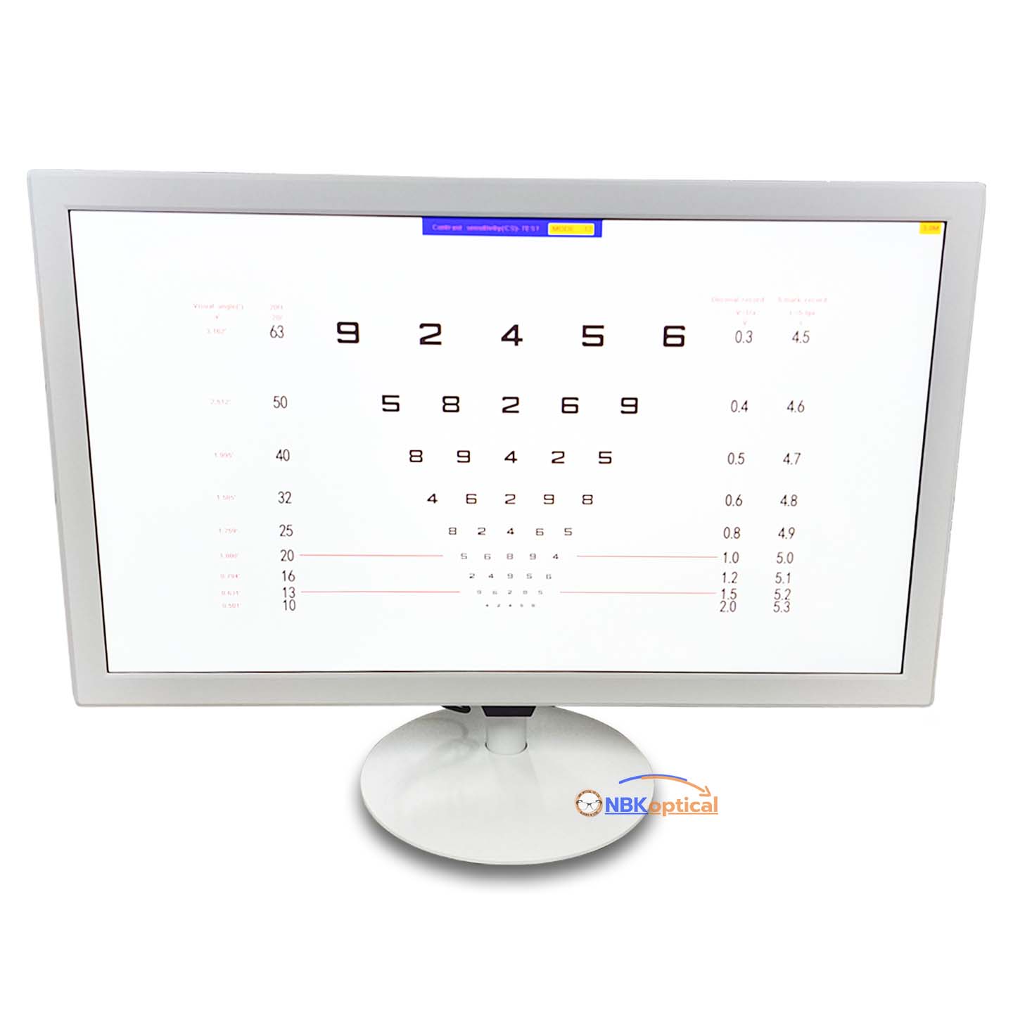 LED Visual AUTO CHART 23" จอวัดสายตาระบบดิจิตอลออโต้