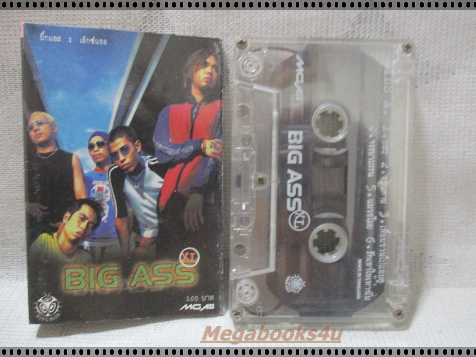 ขายเทปเพลงเก่า บิ๊กแอส BIG ASS อัลบั้ม XL