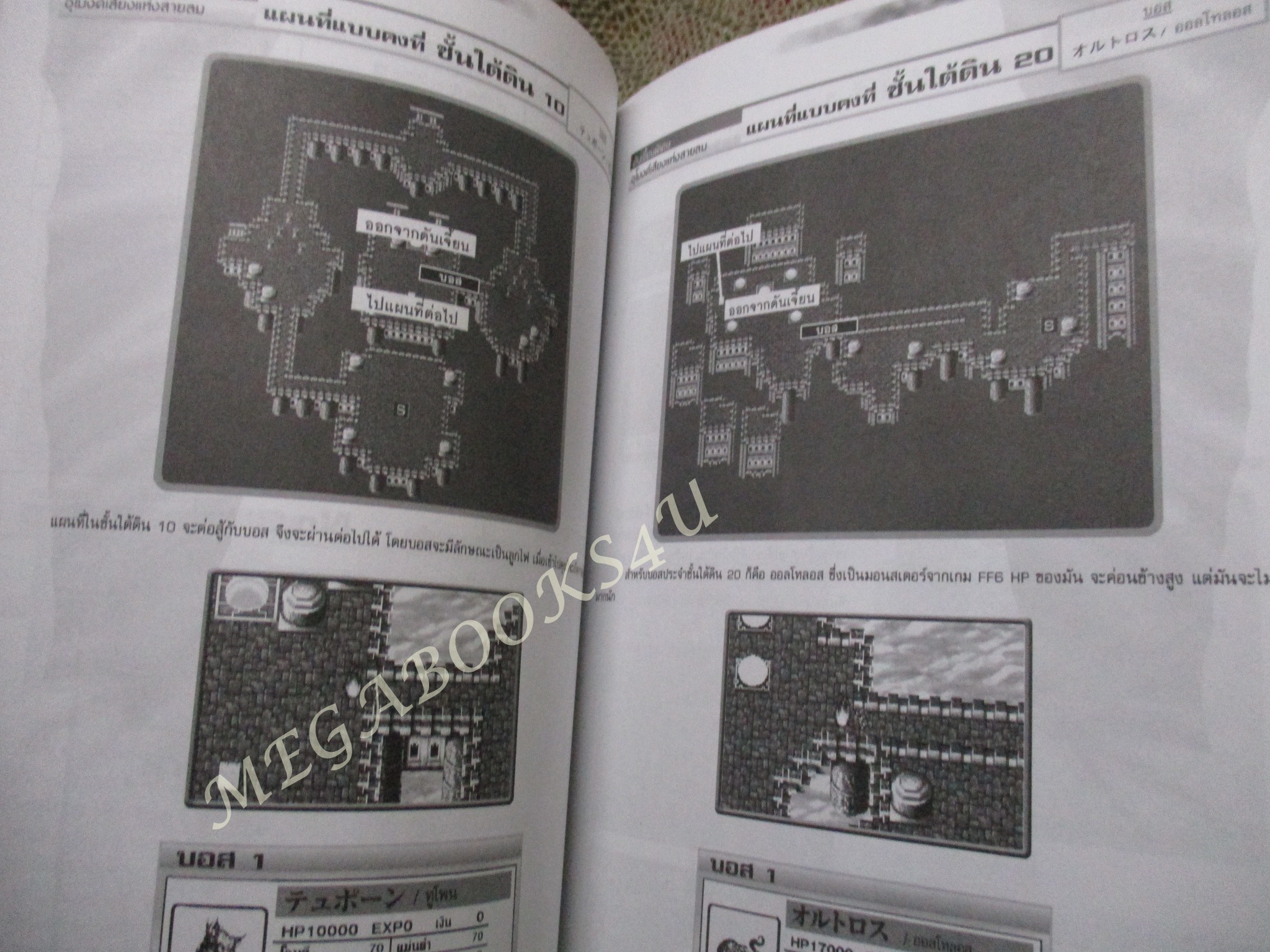 คู่มือเกมส์ FINAL FANTASY I & II ADVANCE