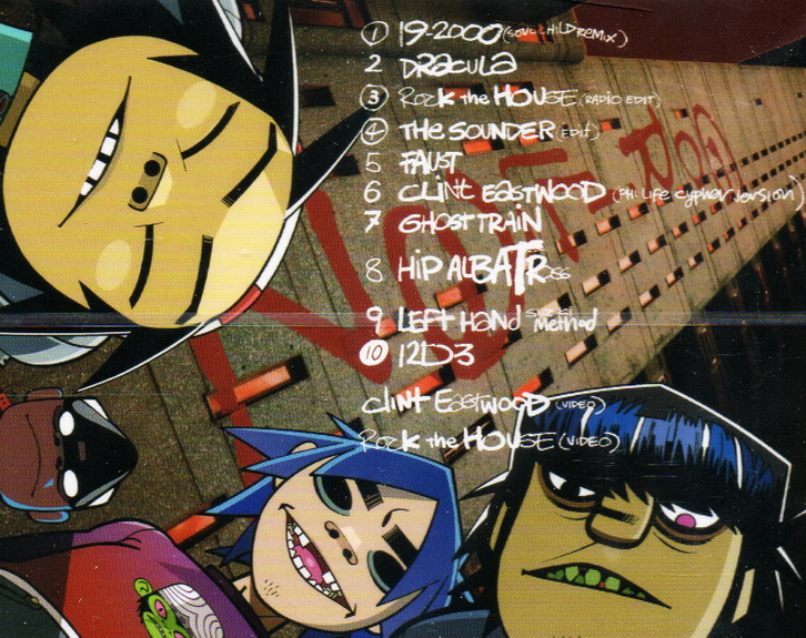 CD,Gorillaz - G-Sides (2001) (EU)