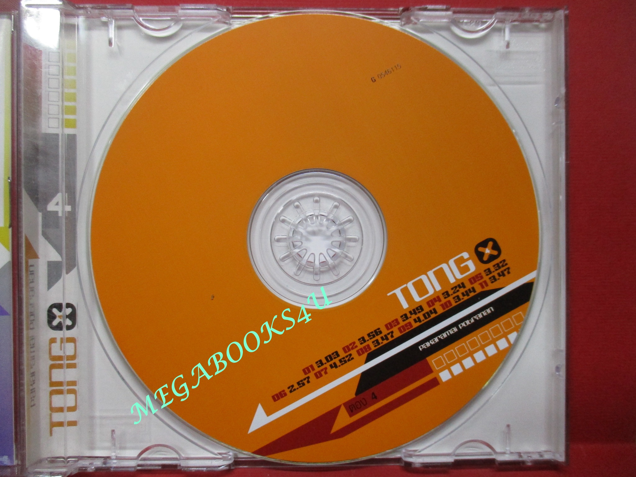 ซีดีเพลงไทยสากล ตอง ภัครมัย โปตระนันทน์ อัลบั้ม ตอง4 // ปก และ แผ่น สวย