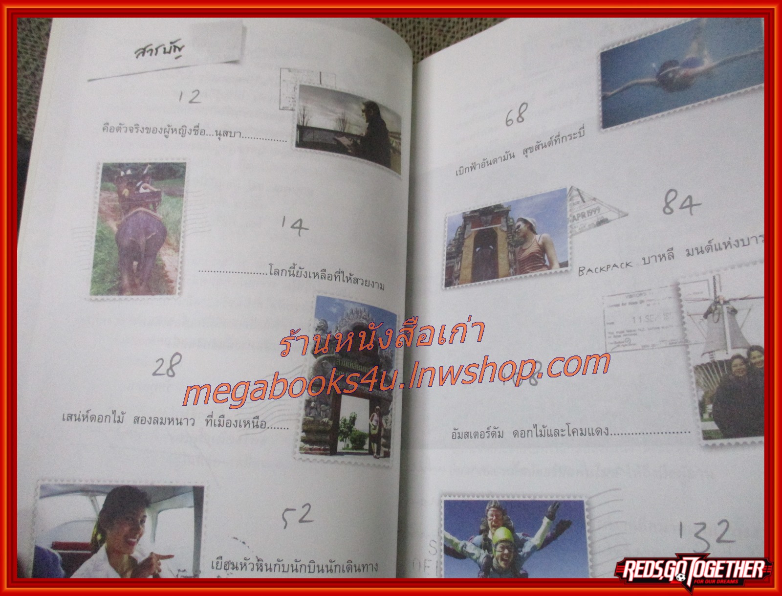 หนังสือ หมื่นถ้อยร้อยพันไมล์ / ผู้แต่ง นุสบา วานิชอังกูร (มือสอง) (สภาพ85-95%)