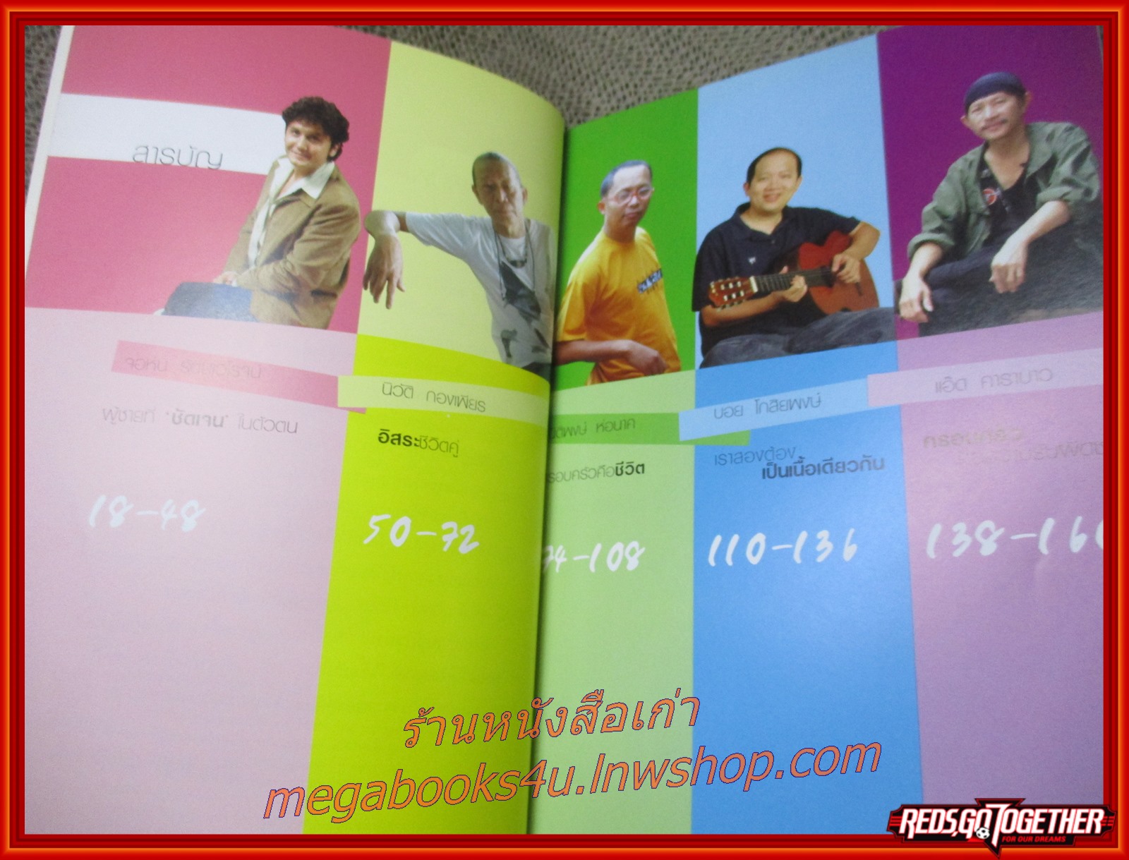 ผู้หญิงของผม / นิธิมา สาเล็ง / ผู้ชาย 5 คน ที่ให้เกียรติมาเล่าถึง 'ผู้หญิงของผม' ล้วนเป็นชายหนุ่มอารมณ์ศิลป์ ผู้มอบหัวใจให้ 'ผู้หญิง' ที่เขาเลือกแล้วในฐานะ 'ภรรยา' / แอ๊ด คาราบาว