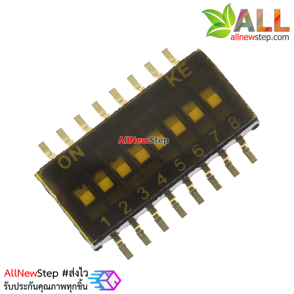 SMD toggle switch 1.27MM pitch 8P DIP switch coding switch