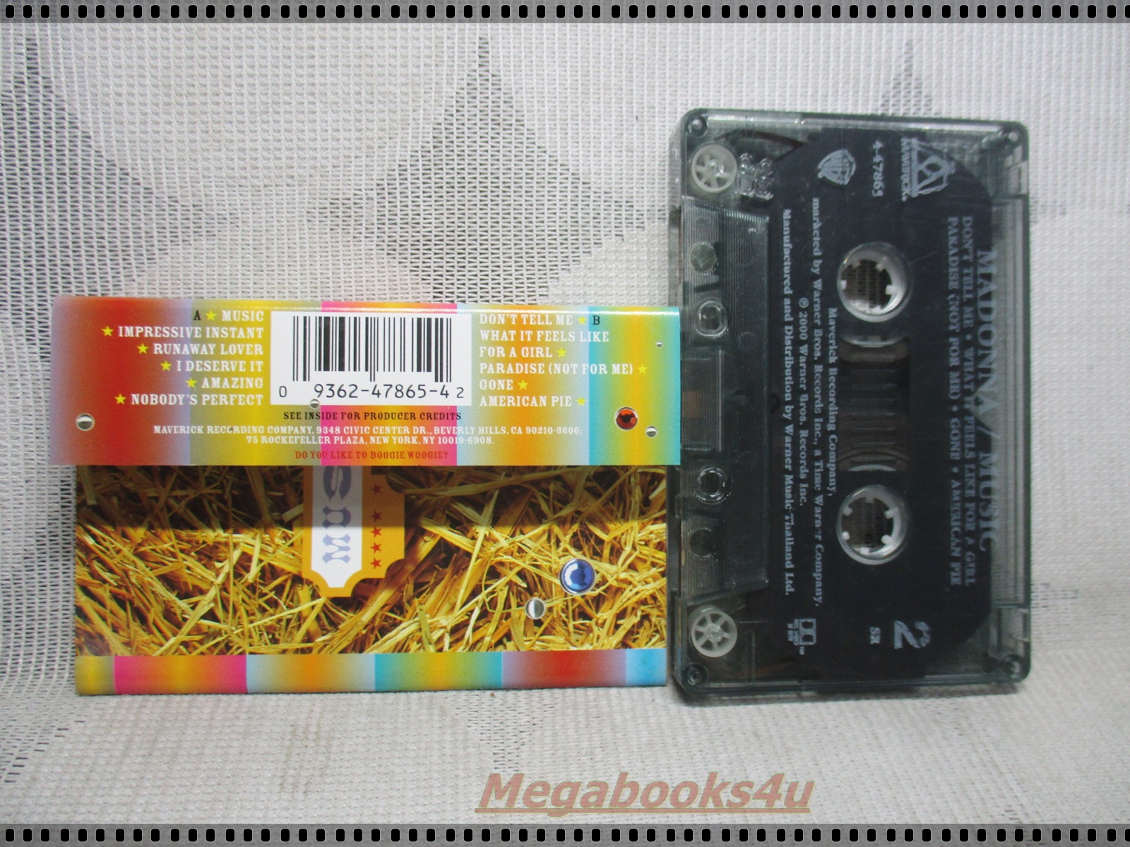 ขายเทปเพลงเก่า MADONNA ; MUSIC