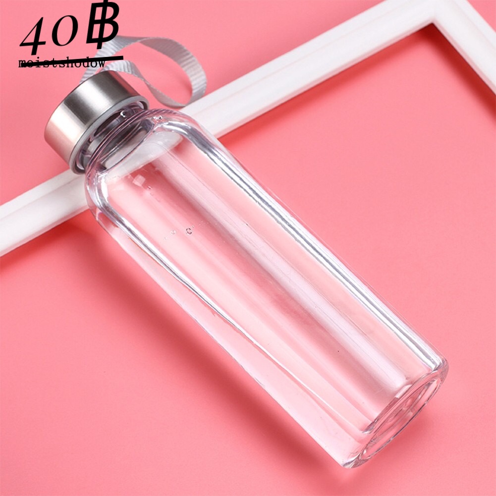 ขวดชงดื่มใส-ฝาสแตนเลสอย่างดี 400 ml