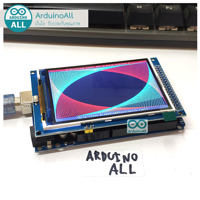 TFT 3.5 นิ้ว LCD module Display for Arduino Mega2560 จอ LCD 3.5 TFT driver ILI9486