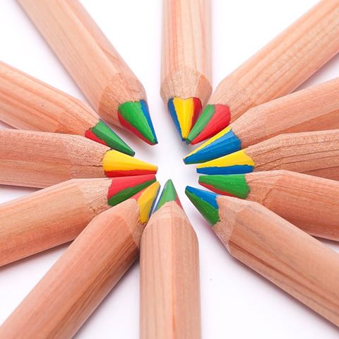 ดินสอสีไม้ไส้ 4 สี LYRA Super Ferby