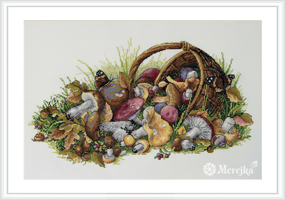 Merejka ชุดปัก Mushrooms