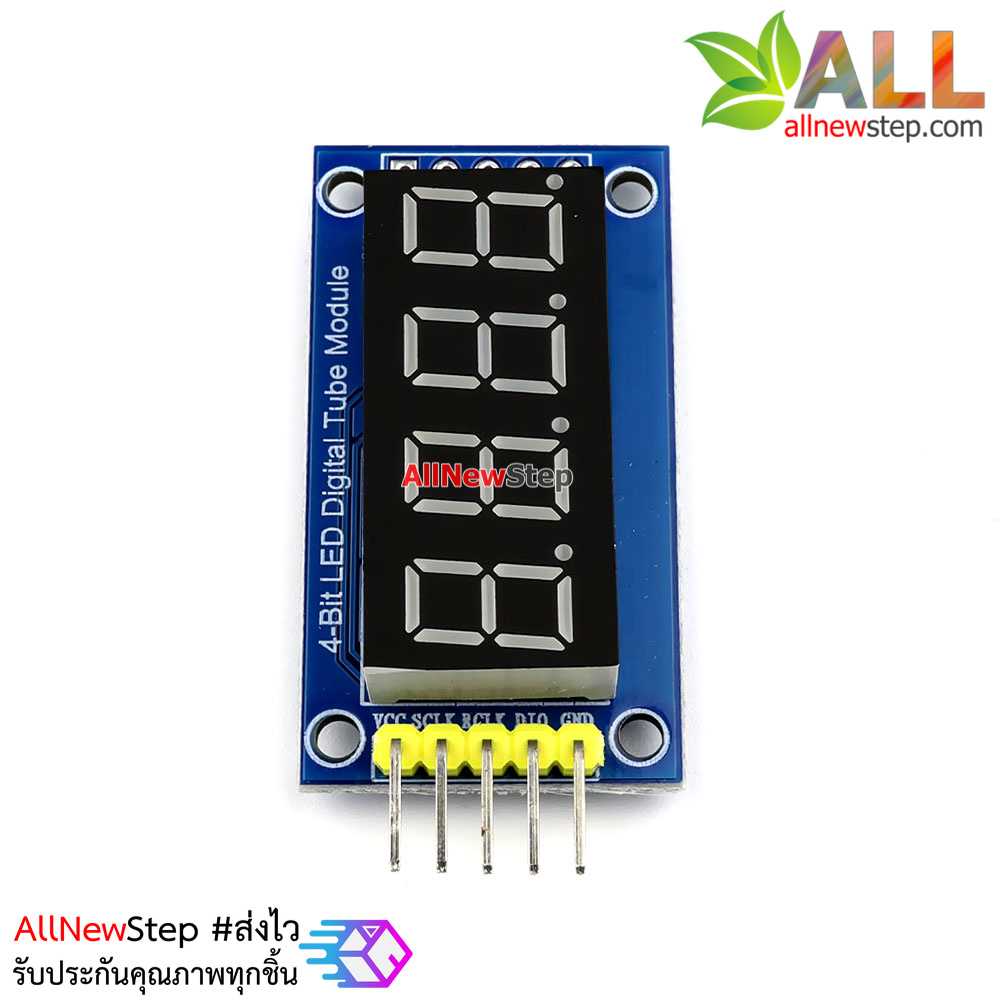 โมดูลแสดงค่าตัวเลข 4 หลัก Four digital tube module LED display