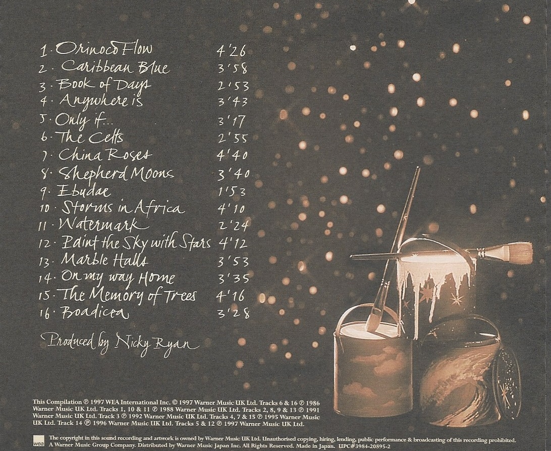 Used CD,Enya - The Best of Enya (B)(1997)(Japan)