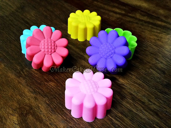 พิมพ์ซิลิโคนดอกทานตะวันเดี่ยว 5 cm. ( ราคา 12 ชิ้น )