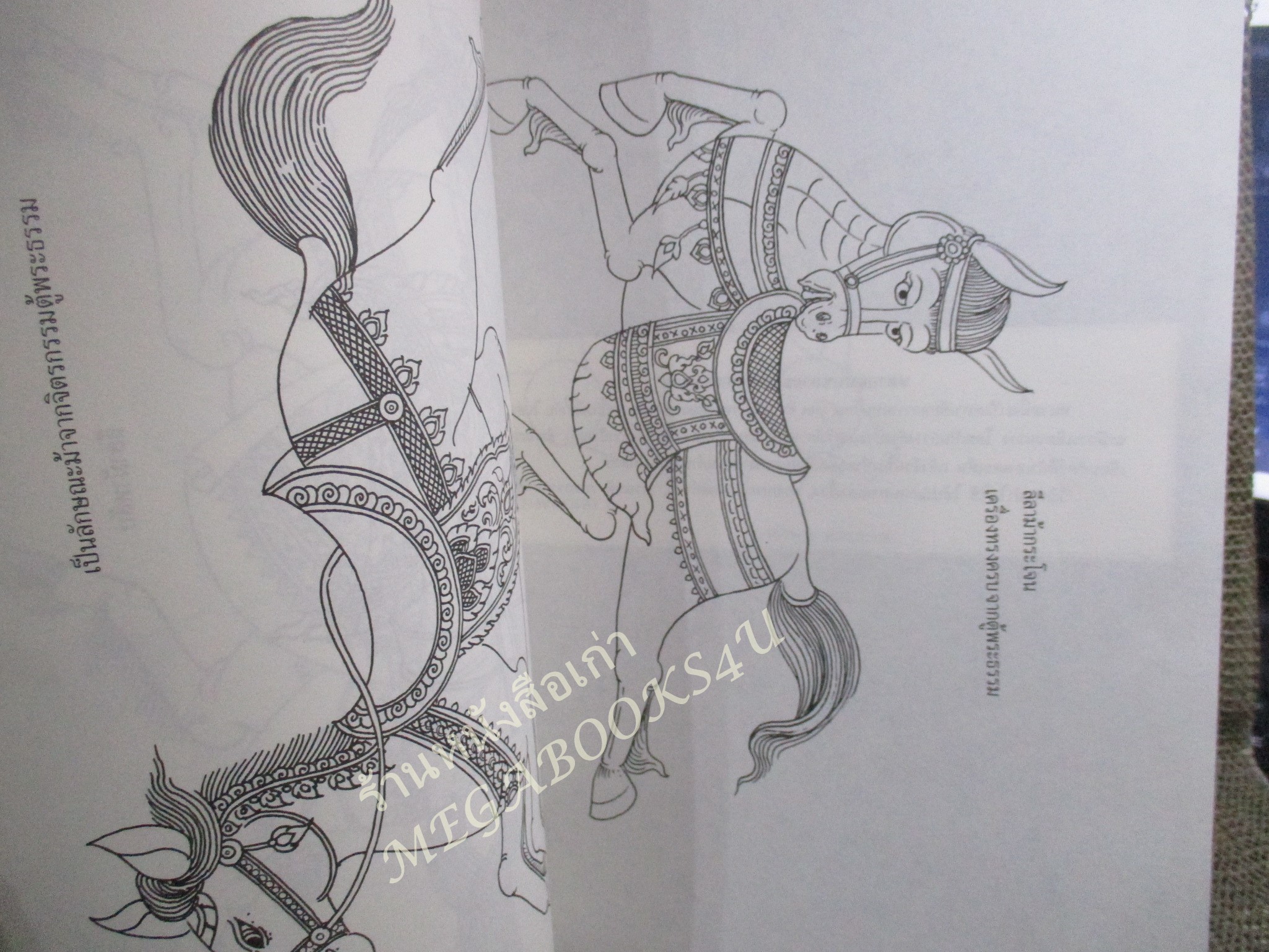 หนังสือ เส้นสายลายไทย ชุด สิงห์สาราสัตว์