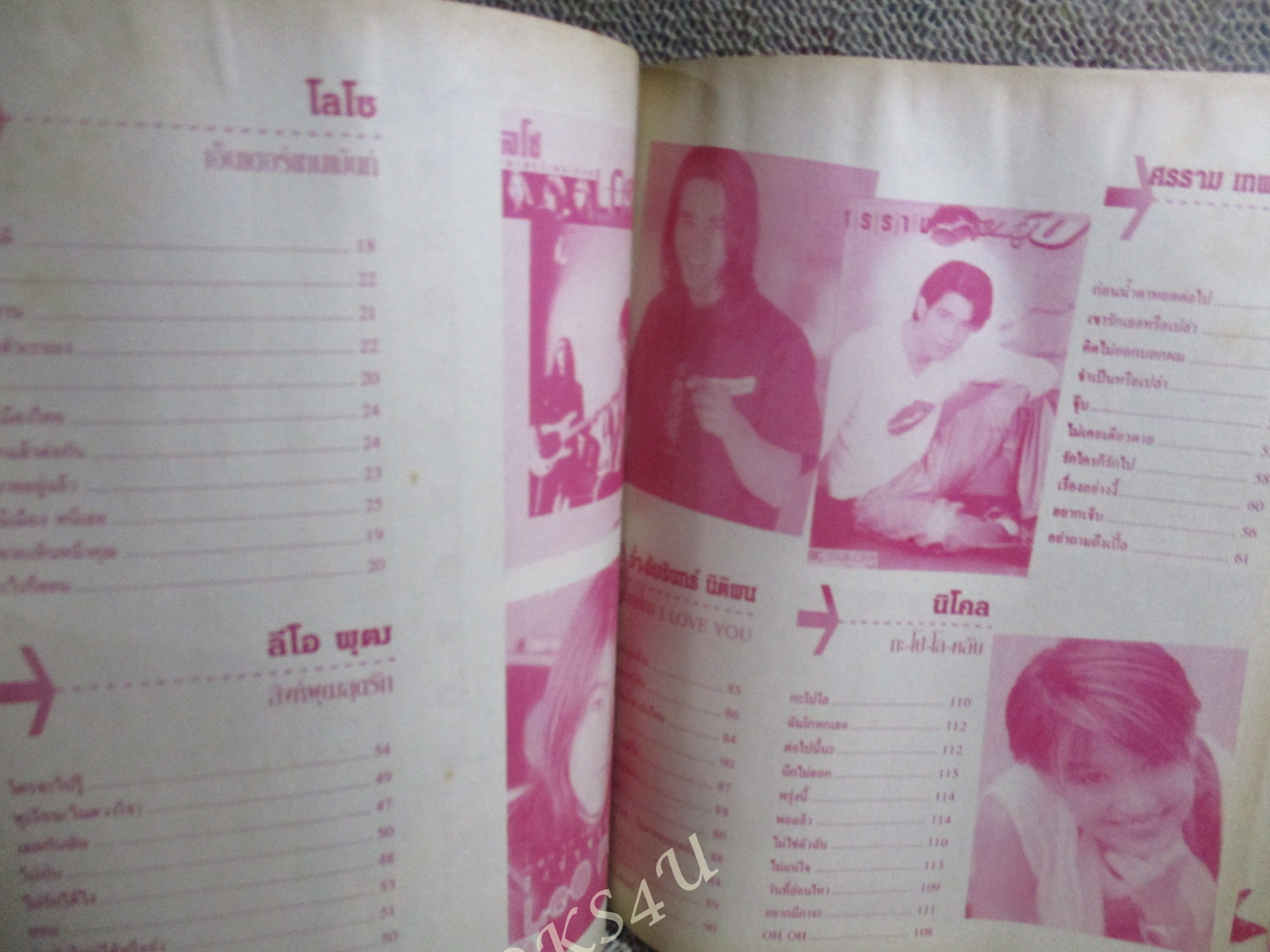 หนังสือเพลงพร้อมคอร์ดกีตาร์ ้HITS HITS 014 / ศรราม / โลโซ