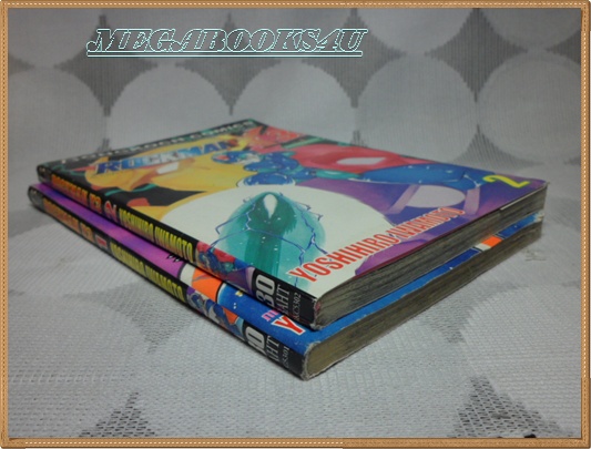 E5314;ROCKMAN 3/YOSHIHIRO IWAMOTO/2เล่มจบ บงกชสภาพดี